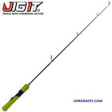 Удилище зимнее Jig It & Hearty Rise Team Dubna Vib Special Compact Lime